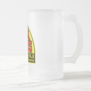 Das Bier-Tasse der Wanne Mattglas Bierglas