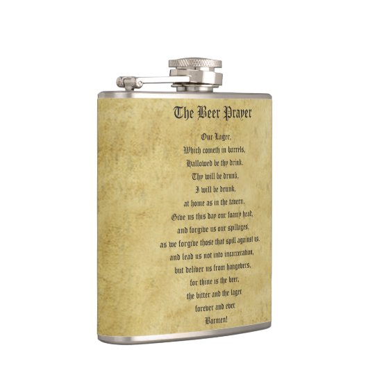 Das Biergebet Flachmann (Rechts)