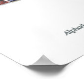 Das BIG-Alphadance-Poster Poster (Ecke)