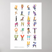 Das BIG-Alphadance-Poster Poster (Vorne)