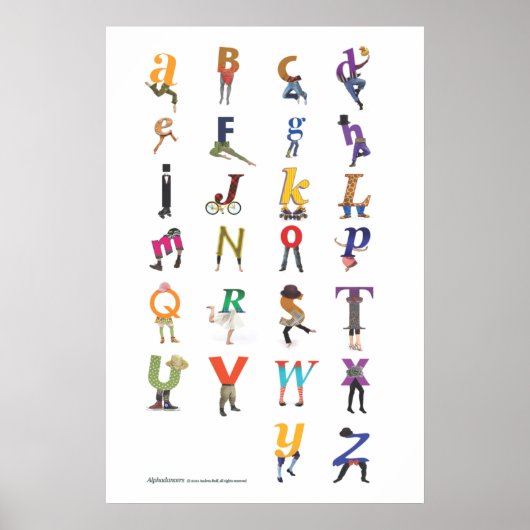 Das BIG-Alphadance-Poster Poster (Vorne)