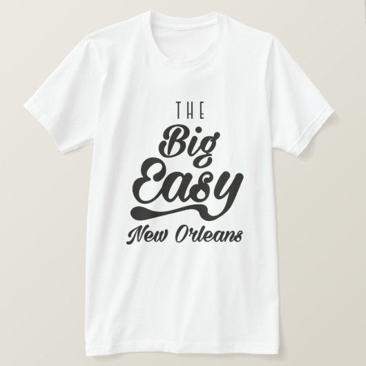 Das Big Easy New Orleans T-Shirt (Design vorne)