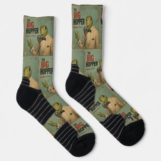 Das Big Hopper-Album: eine Parodie Socken (Rechts)