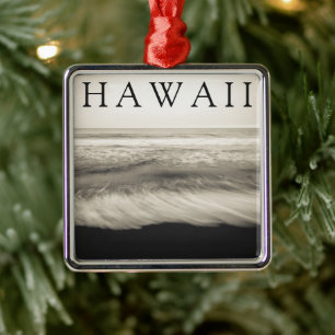 Das Big Island Beach Hawaii Ornament Aus Metall
