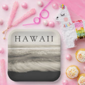 Das Big Island Beach Hawaii Pappteller (Party)