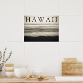 Das Big Island Beach Hawaii Poster (Küche)