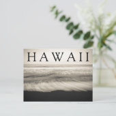 Das Big Island Beach Hawaii Postkarte (Stehend Vorderseite)