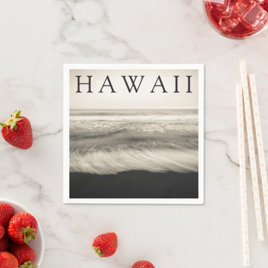 Das Big Island Beach Hawaii Serviette (Beispiel)