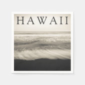 Das Big Island Beach Hawaii Serviette (Vorderseite)