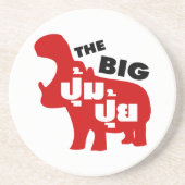 DAS BIG PUM PUI Ō Fat in Thai Language Getränkeuntersetzer (Vorne)