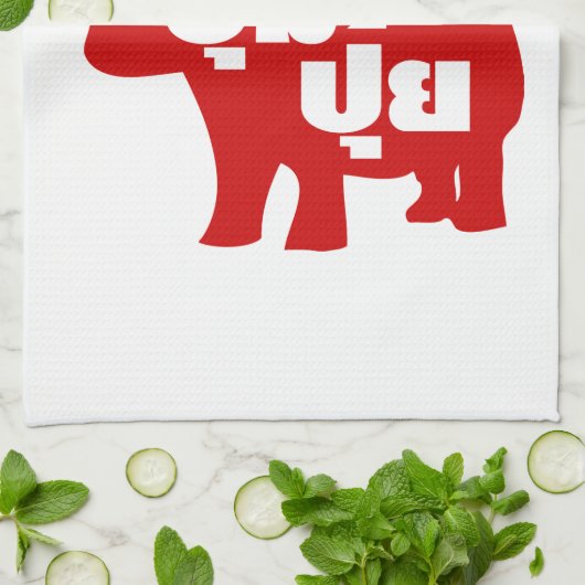 DAS BIG PUM PUI Ō Fat in Thai Language Handtuch (Gefaltet)