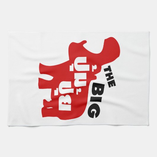 DAS BIG PUM PUI Ō Fat in Thai Language Handtuch (Horizontal)