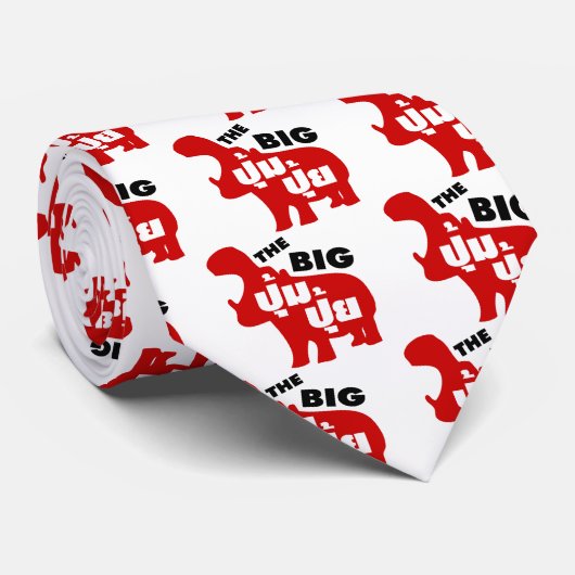 DAS BIG PUM PUI Ō Fat in Thai Language Krawatte (Gerollt)