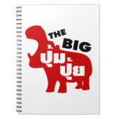 DAS BIG PUM PUI Ō Fat in Thai Language Notizblock (Vorderseite)
