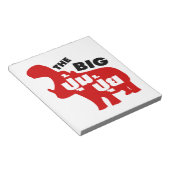 DAS BIG PUM PUI Ō Fat in Thai Language Notizblock (angewinkelt)