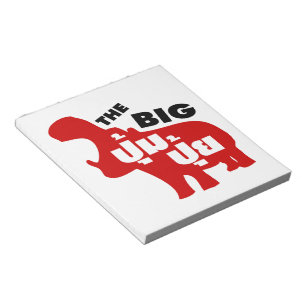 DAS BIG PUM PUI Ō Fat in Thai Language Notizblock