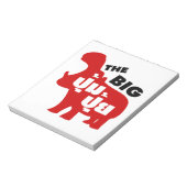 DAS BIG PUM PUI Ō Fat in Thai Language Notizblock (Rotiert)