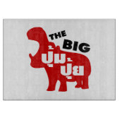 DAS BIG PUM PUI Ō Fat in Thai Language Schneidebrett (Vorderseite)