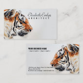 das Bild der Tierart h7677 Visitenkarte (Vorne/Hinten)