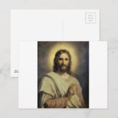 Das Bild des Herrn - Heinrich Hofmann Postkarte (Vorne/Hinten)