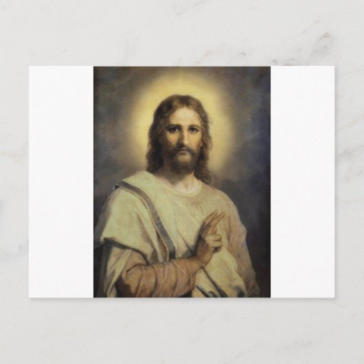 Das Bild des Herrn - Heinrich Hofmann Postkarte (Vorderseite)