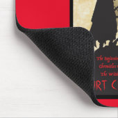 Das Bild des Teufels in der Bildmaske Mousepad (Ecke)