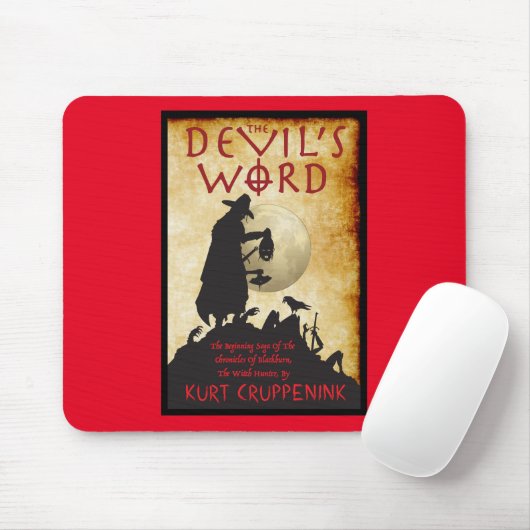 Das Bild des Teufels in der Bildmaske Mousepad (Mit Mouse)