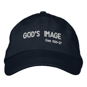 Das Bild Gottes Bestickte Baseballkappe