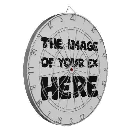 Das Bild Ihres EX hier Dartscheibe (Vorderseite Links)