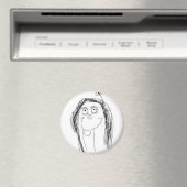 Das Bild Ihres Kindes - Muttertagsgeschenk Magnet (In Situ (Geschirrspüler))