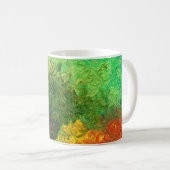 das Bild in Öl gemalt. Ölfarbe Kaffeetasse (VorderseiteRechts)