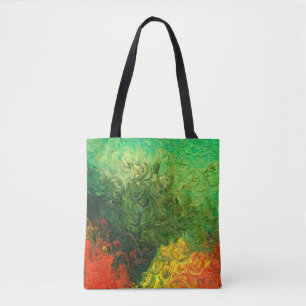das Bild in Öl gemalt. Ölfarbe Tasche