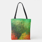 das Bild in Öl gemalt. Ölfarbe Tasche (Rückseite)