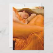 Das Bild vom Juni von Frederic Leighton Einladung (Vorderseite)