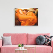 Das Bild vom Juni von Frederic Leighton Leinwanddruck (Insitu (Wohnzimmer))