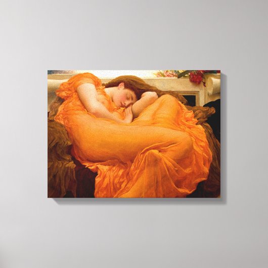 Das Bild vom Juni von Frederic Leighton Leinwanddruck (Vorderseite)