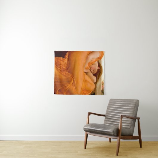 Das Bild vom Juni von Frederic Leighton Wandteppich (Beispiel (Horizontal))