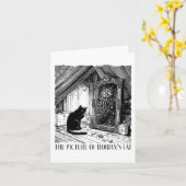 Das Bild von Dorians Katze Karte (Gelbe Blume)