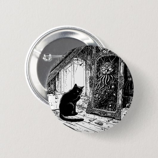 Das Bild von Dorians Katze Naher Button (Vorne & Hinten)