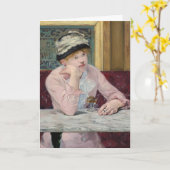 Das Bild von Manet Impressionist Painting Karte (Gelbe Blume)