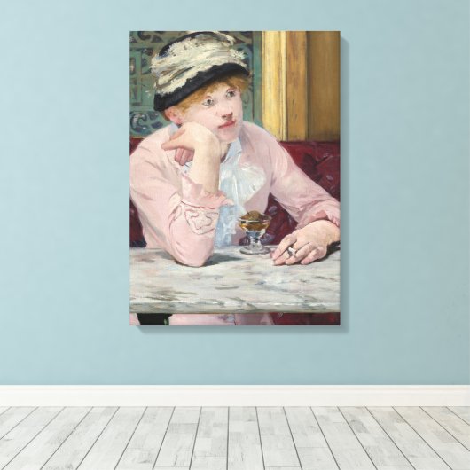 Das Bild von Manet Impressionist Painting Leinwanddruck (Insitu (Holzboden))
