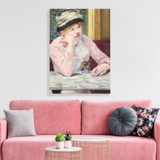 Das Bild von Manet Impressionist Painting Leinwanddruck (Insitu (Wohnzimmer))