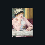 Das Bild von Manet Impressionist Painting Leinwanddruck<br><div class="desc">Impressionistisches Gemälde von Édouard Manet - Klassische Meisterwerke - Édouard Manets beeindruckende Malserie - The Plum</div>