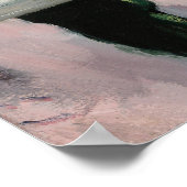 Das Bild von Manet Impressionist Painting Poster (Ecke)