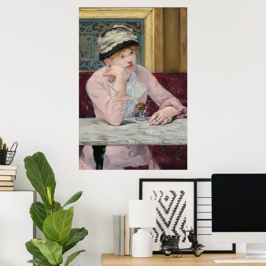 Das Bild von Manet Impressionist Painting Poster (Heimbüro)