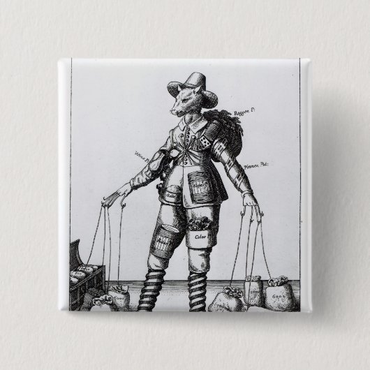 Das Bild von Pattenty', c.1641-50 Button (Vorderseite)