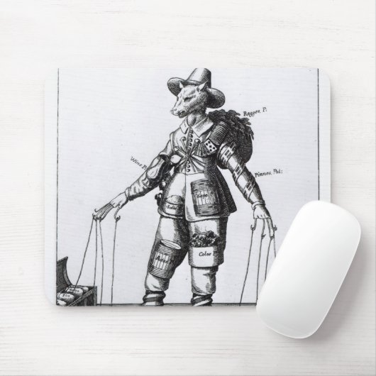 Das Bild von Pattenty', c.1641-50 Mousepad (Mit Mouse)