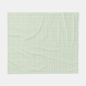 Das Bild zeigt ein doppelseitiges Stoffmuster Fleecedecke (Vorderseite (Horizontal))