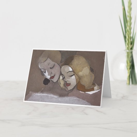 Das Bilderbuch, Helene Schjerfbeck Karte (Vorderseite)