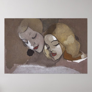 Das Bilderbuch, Helene Schjerfbeck Moderne Kunst Poster